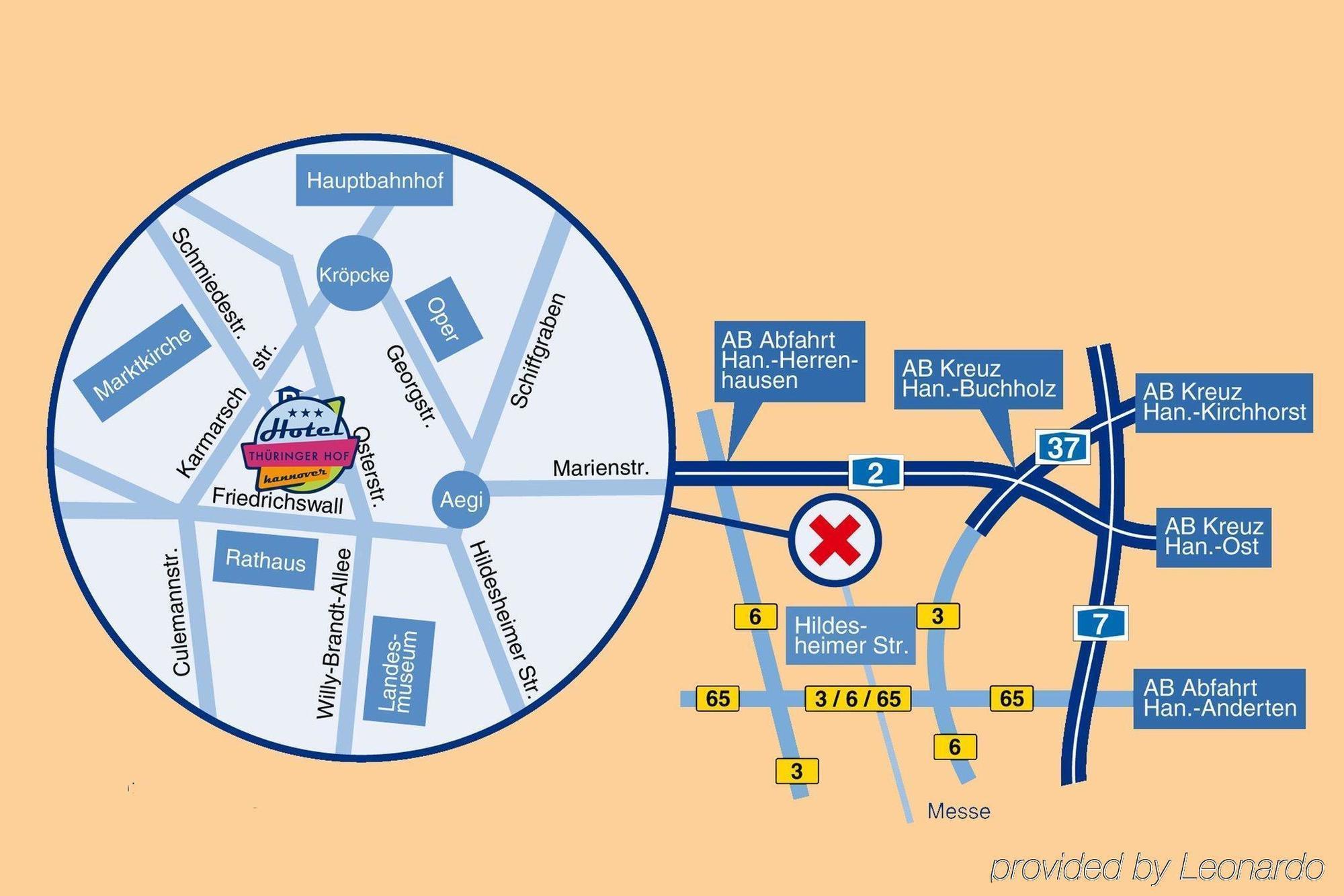 图林根霍夫新古典城市酒店 汉诺威 外观 照片